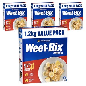 위트빅스 오리지날 시리얼, 1.2kg, 4개