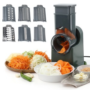 BRUNO 만능 전동 6종 채칼 오토 슬라이서