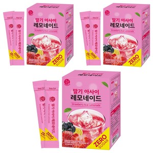 우리차 딸기 아사이 레모네이드 분말