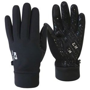 케이투세이프티 스트레치 장갑, 블랙, L, 1개