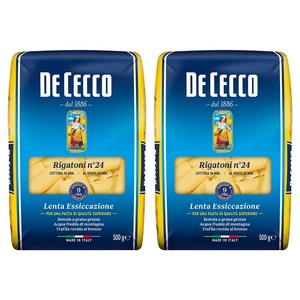 데체코 리가토니, 500g, 2개