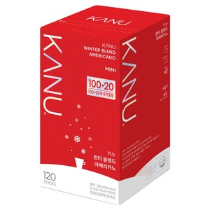 카누 윈터 블렌드 아메리카노 원두커피믹스, 1개