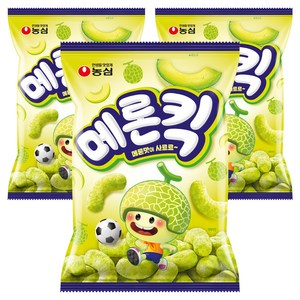 농심 메론킥, 60g, 3개
