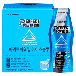 코오롱제약 퍼펙트 파워젤 아이스블루, 12회분, 1개