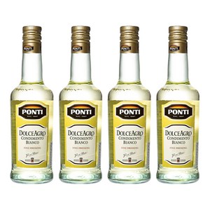 폰티 발사믹 화이트 식초, 500ml, 4개