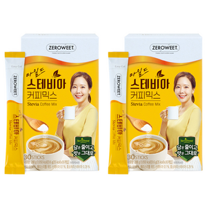 스테비아스위트 마일드 스테비아 커피믹스, 9.6g, 30개입, 2개