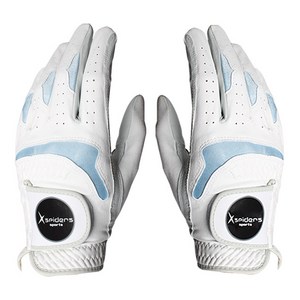 엑스스파이더스 여성용 반양피 골프장갑 양손용