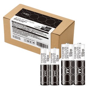 홈플래닛 알카라인 건전지 패밀리팩 AA + AAA, 40개입, 1개