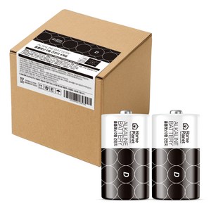 홈플래닛 D형 건전지, 1개입, 4개