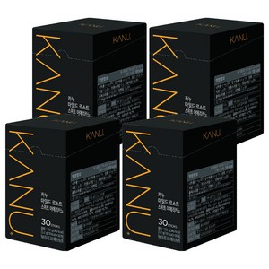 카누 콜롬비아 블렌드 마일드 로스트 스위트 아메리카노 스틱, 30개입, 5.2g, 4개