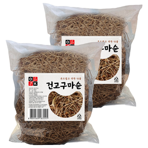 오케이식품 건고구마순, 100g, 2개