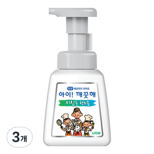 아이깨끗해 키친용 핸드솝, 250ml, 3개