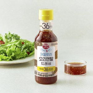 오뚜기 LIGHT&JOY 오리엔탈 저칼로리 드레싱, 320g, 1개