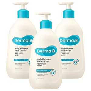 더마비 데일리 모이스처 바디로션, 400ml, 3개
