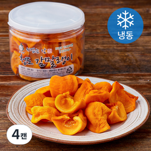 더안심플러스 청도 감말랭이 (냉동), 300g, 4캔