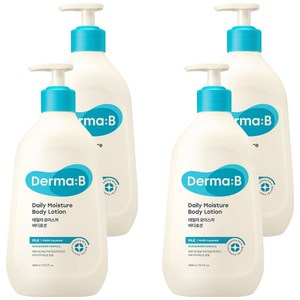 더마비 데일리 모이스처 바디로션, 400ml, 4개