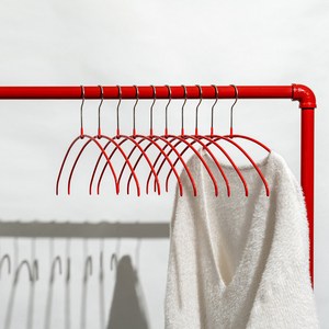 마와 논슬립 옷걸이 이코노믹라이트 40PT, 펄레드, 10개