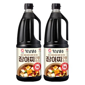 햇살담은 장아찌 간장소스, 1.7L, 2개