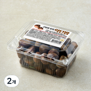 군밤용 칼집 약단밤, 500g, 2개