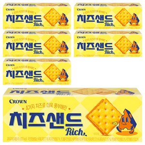 크라운 치즈샌드리치, 45g, 6개