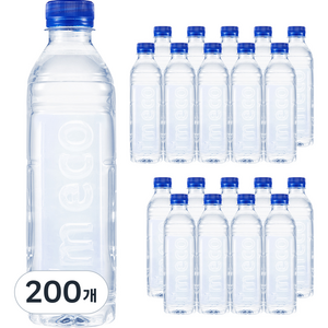 먹는샘물산수 가벼운샘 무라벨, 500ml, 200개