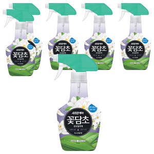 샤프란 꽃담초 섬유탈취제 자스민꽃향 본품, 400ml, 6개