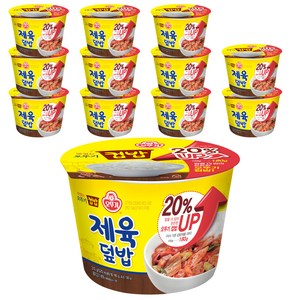 오뚜기 컵밥 제육덮밥, 310g, 12개