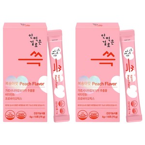 안먹은걸로 쓱 복숭아맛 15p, 75g, 2개
