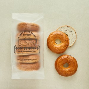 곰곰 슬라이스 블루베리 베이글 (냉동), 720g, 1개