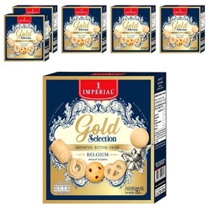 임페리얼쿠키 골든 셀렉션 벨기에 스낵, 90g, 6개