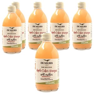 데니그리스 유기농 사과식초, 500ml, 6개