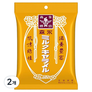 모리나가 밀크 카라멜, 88g, 2개