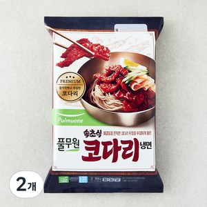 풀무원 속초식 코다리 냉면, 504g, 2개