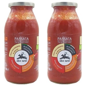 알치네로 유기농 농축 토마토소스, 500g, 2개