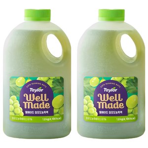 테일러 웰메이드 청포도 농축액, 1.8kg, 2개