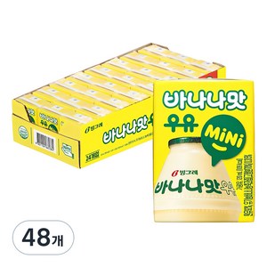 바나나맛우유 키즈, 120ml, 48개
