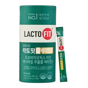 락토핏 종근당건강 당케어 프로 30p, 30정, 1개