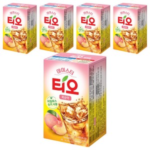동서티오 아이스티 복숭아맛