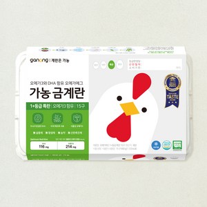 가농 무항생제 DHA 오메가3 특란, 15구, 1개