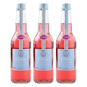 엘릭시아 블랙커런트맛 탄산음료, 330ml, 3개