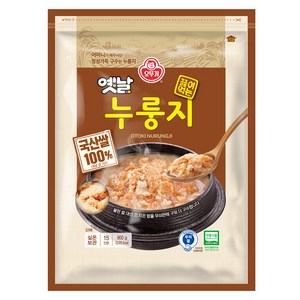 오뚜기옛날 구수한 끓여먹는 누룽지, 900g, 1개