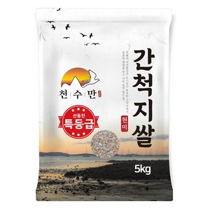 천수만 간척지쌀 특등급 신동진 현미, 5kg, 1개