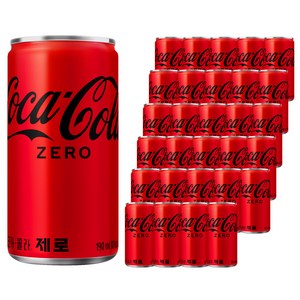 코카콜라 제로, 190ml, 60개