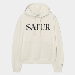 세터 클래식 레터 로고 후드 티셔츠