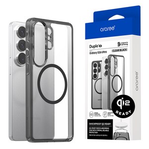 아라리 변색에 강한 투명 맥세이프 범퍼 듀플M 휴대폰 케이스