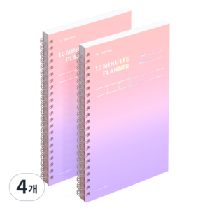 모트모트 텐미닛 플래너 100DAYS, 드림캐처, 125 x 198 ..., 4개