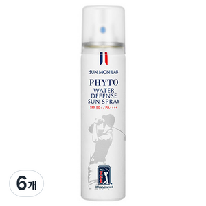 선몬랩 피토 워터 디펜스 선스프레이 SPF50+ PA++++, 80ml, 6개