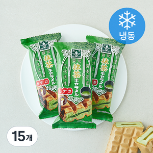 모리나가 말차카라멜 모나카 (냉동)
