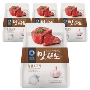 맛선생 소고기 조미료, 250g, 4개