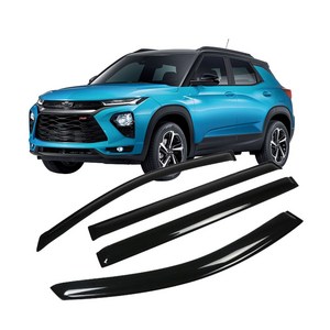 리드홈 스모그 차량용 썬바이저 4p 세트, 트레일블레이저(20..., 투명블랙